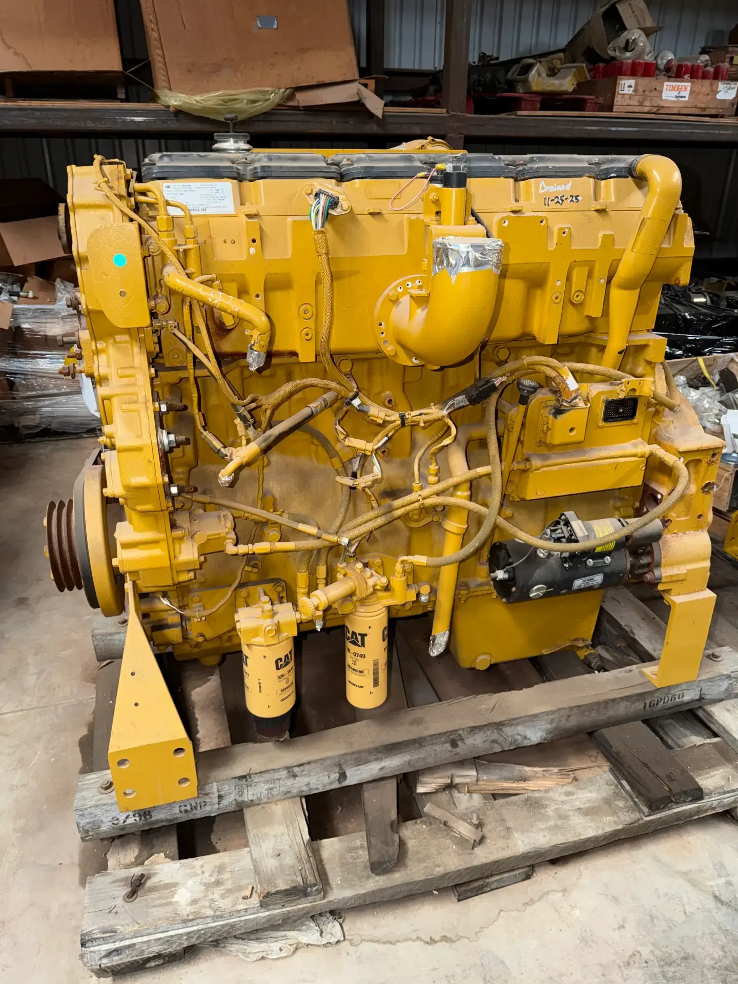 Used CAT C15 Diesel Engines Oklahoma US | Oil The Woodlands Group #1500923