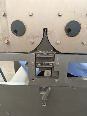 APV 48" Two Roll Extruder with Ultrasonic Guillotine Cutter