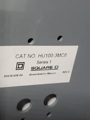 USED SQUARE D MODEL 6