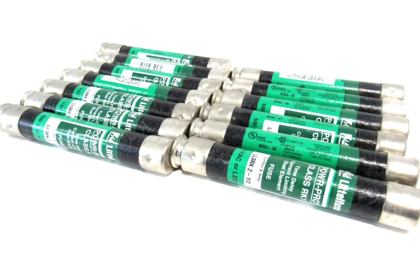 LOT OF 13 NEW LITTELFUSE LLSRK2-1/2 FUSES LLSRK212