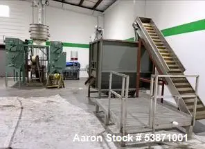 Used Cleaning and Sizing Herb Processing Line