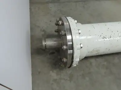 In-Line Multi-Stage Stainless Turbine Torpedo Pump 3" Inlet 40Hp 125GPM 15' Pipe