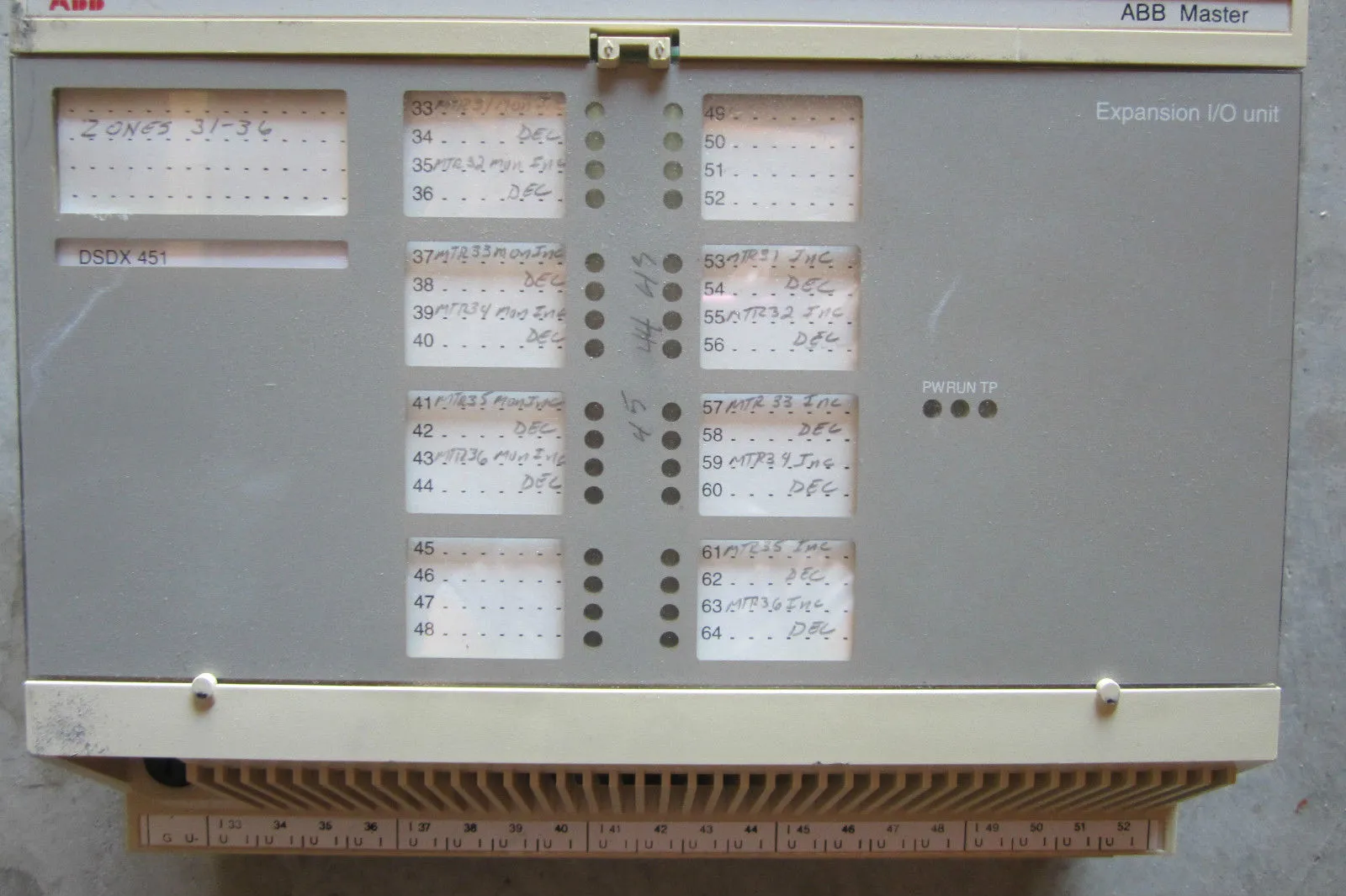 ABB DSDX451 EXPANSION I/O MODULE