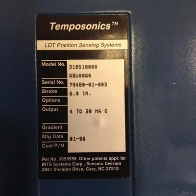 NEW TEMPOSONICS INC 310510000RBU0060