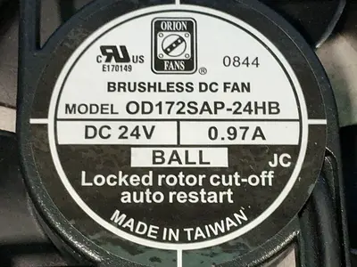 Used ORION FANS OD172SAP24HB Miscellaneous MRO Ohio US | HGR 24 #1325111
