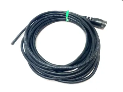 USED CAROL, CAROLPRENE SINGLE ENDED 2-COND 2-PIN CONNECTOR CORDSET 18AWG