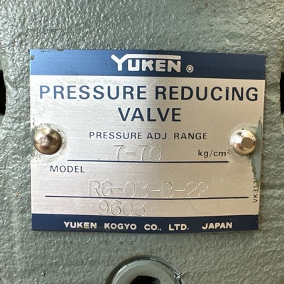 NEW Yuken RG-03-B-22