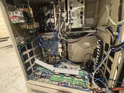 Used Yaskawa UP6 Robot Controller System, Teach Pendant, Cables Robots Michigan US | Maverick Industrial Sales #1401824