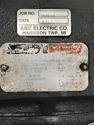 USED RELIANCE ELECTRIC P40G344A-G1-SL/1MAF1883