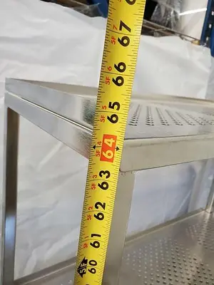 Stainless Steel Retractable Prep Station