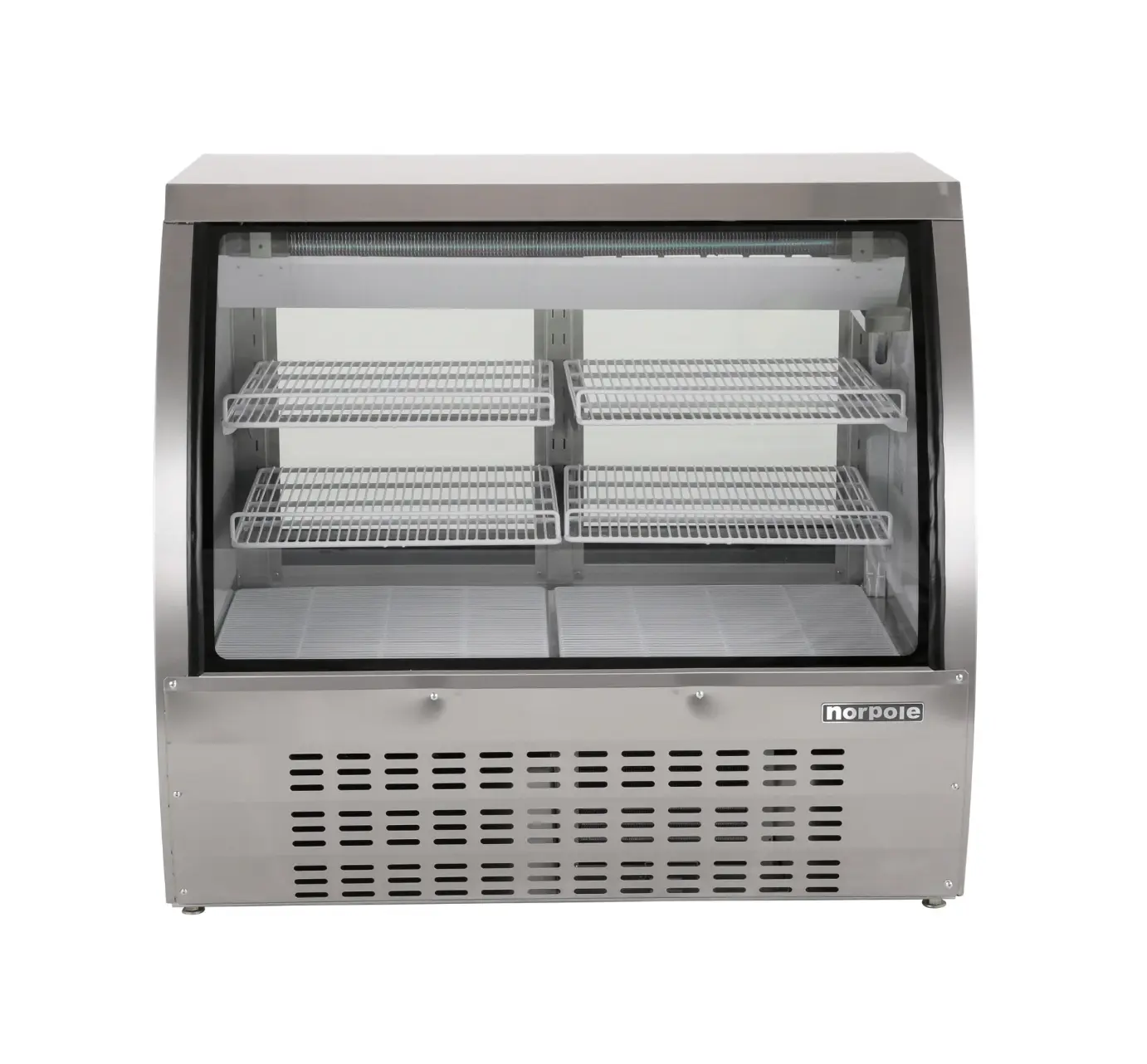 Magic Chef 48 IN. W 18 CU. FT. COMMERCIAL SPECIALTY REFRIGERATED DELI CASE, IN STAINLESS