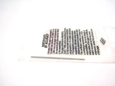 New | in-Stock VERMONT GAGE 1.25MM+ CLASS ZZ PIN GAGE Pins | Maverick Industrial Sales #1107887