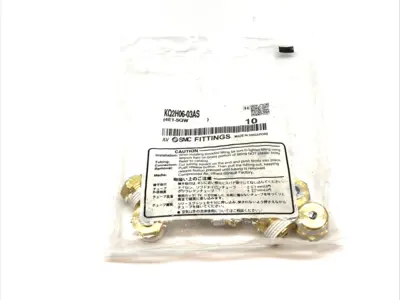 New | in-Stock SMC Straight Snorkel Pneumatic Joint LOT OF 10 Parts (Hydraulics and Pneumatics) Michigan US | Maverick Industrial Sales #1424649