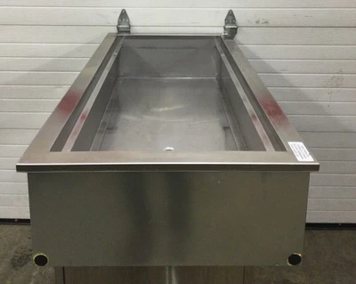 167-0164 Delfield N8056 Four Pan Drop-in Ice-Cooled Food Well