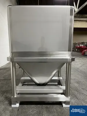 USED TOTE Systems 2,000 Liter Tote Tank, S/S