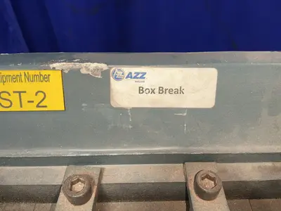 Used _UNKNOWN_ _UNKNOWN_ Box & Pan Brakes including Finger Ohio US | HGR 24 #1474834