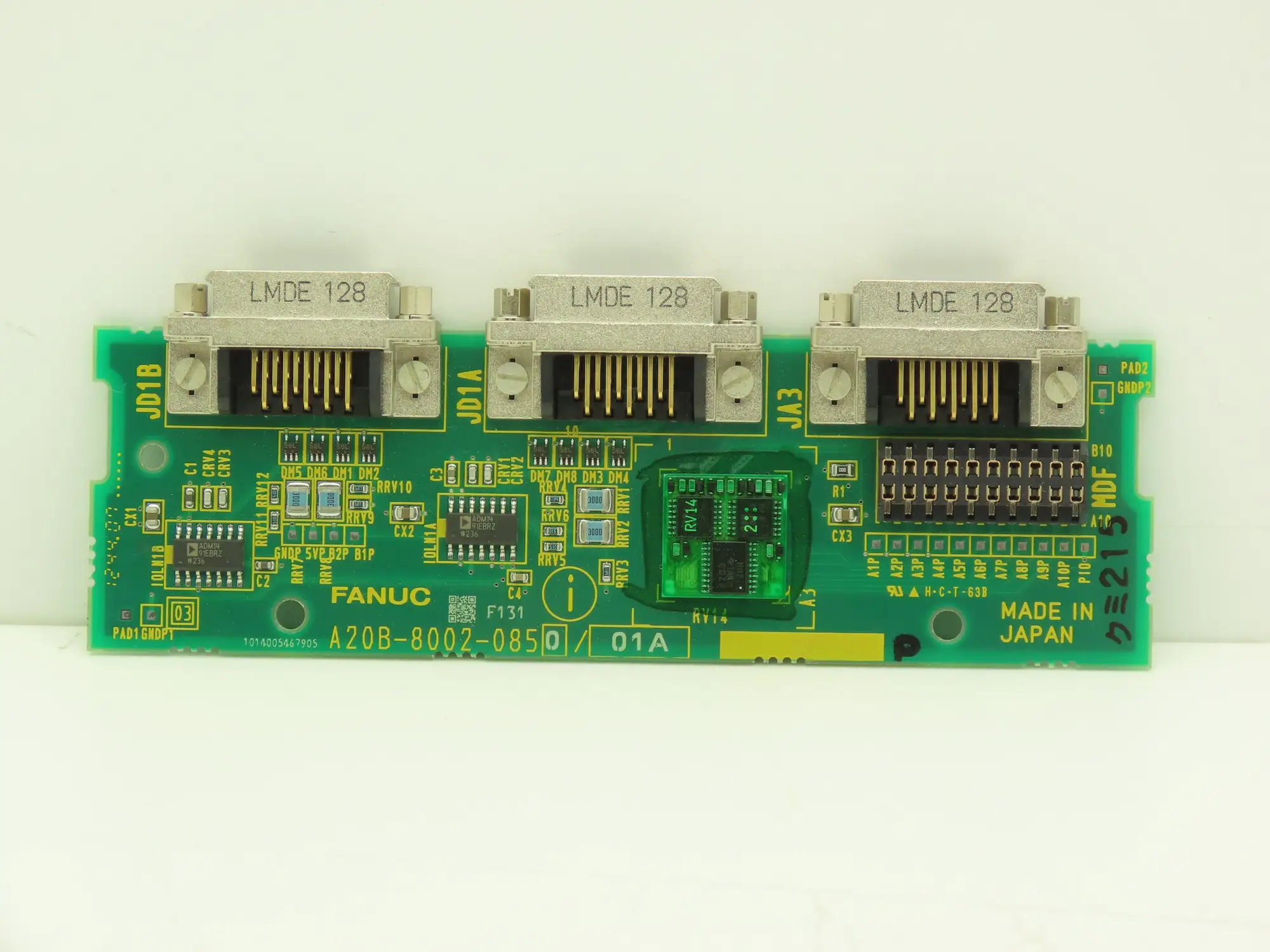 Fanuc A20B-8002-0850/01A Printed Circuit Board PCB I/O Machine Control Card