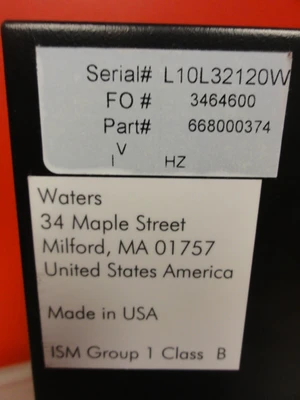 USED WATERS LAC/E32