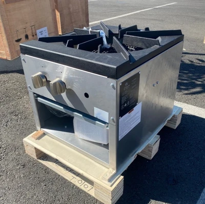 171-0465 18" Countertop Stock Pot Gas Range Stove