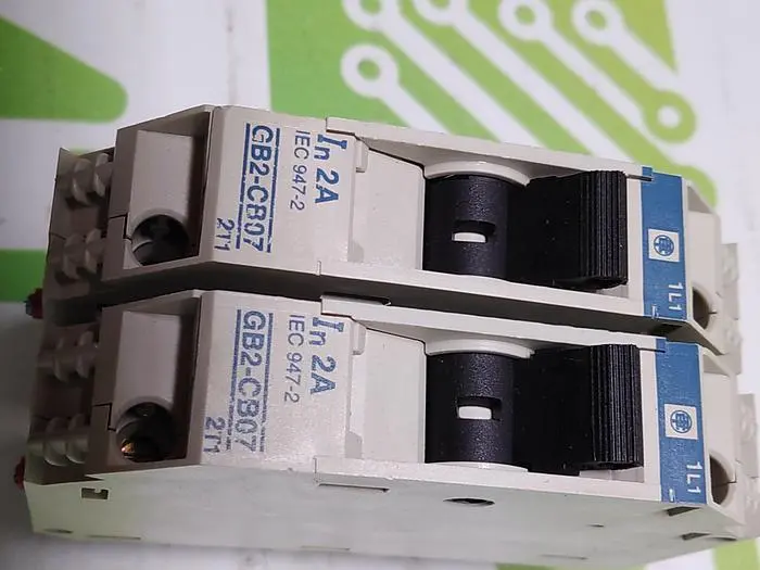 SCHNEIDER ELECTRIC TELEMECANIQUE GB2-CB07 2A 1-POLE CIRCUIT BREAKER