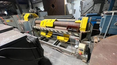 NEW DIMENSION 6.135 Plate Bending Rolls including Pinch | KEC, Inc. (2)