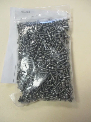 New #4 - 40 X 1/2" Machine Tork Screws (QTY 752)