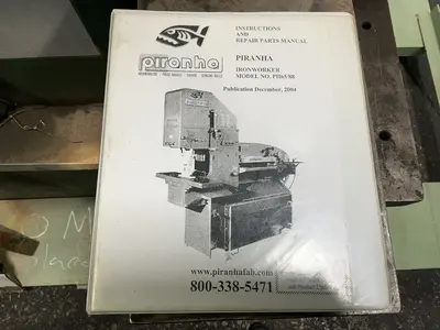 Used PIRANHA PII88 Ironworkers Ohio US | HGR 24 #1276067