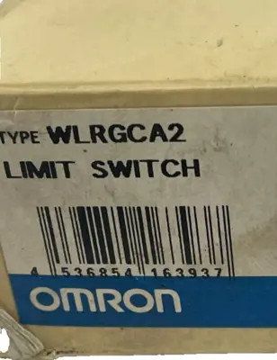 NEW OMRON WLRGCA2 LIMIT SWITCH