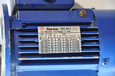 USED ZM ELDRIVE MOTOR 0,18 KW