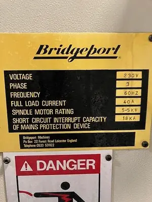 USED 1997 BRIDGEPORT INTERACT 412