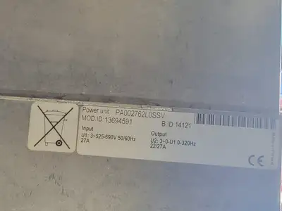 USED VACON PA002762L0SSV