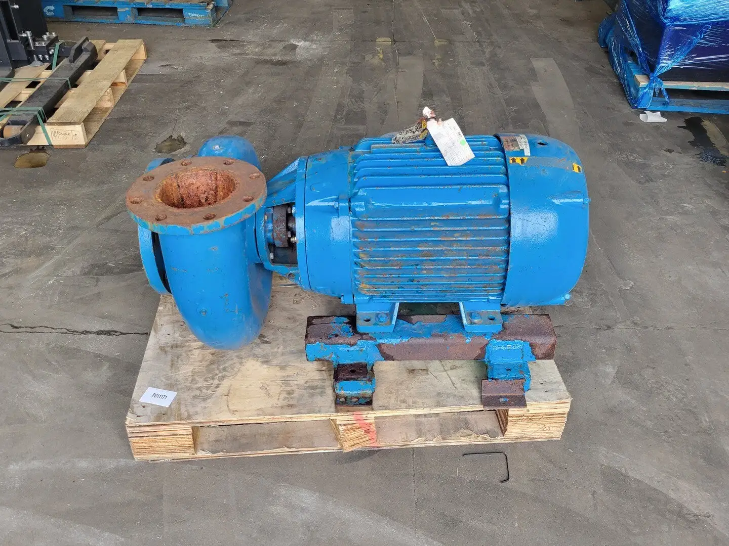 50 hp Centrifugal Pump size 8x6x11