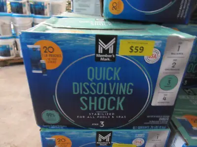 Pallet of Store Overstock and Ecommerce Product and Returns - Pool/Spa Shock