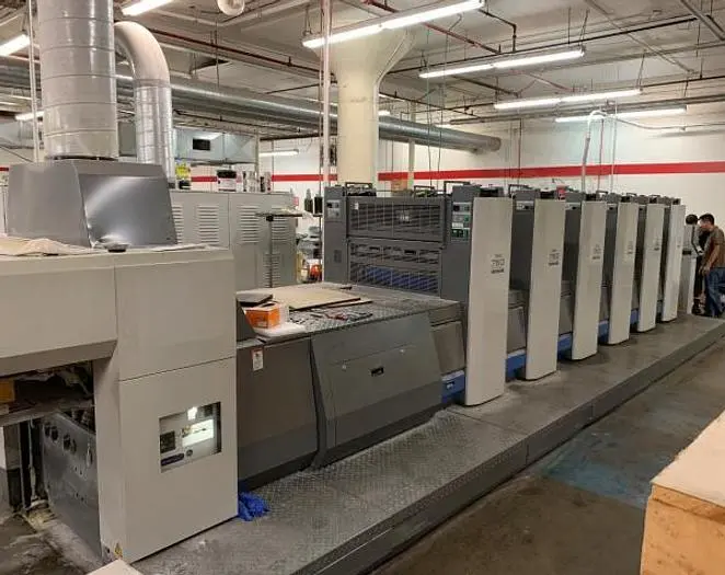 Used 2006 RYOBI 755 5 COLOR PLUS COATER Sheet-fed press Texas US | Lonestar Mailing Solutions #1494566