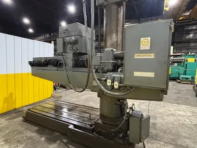 7' x 15" GIDDINGS & LEWIS MODEL #962 G&L RADIAL DRILL: YOBRO #24530