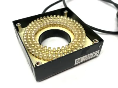Used CCS, Omron Square Ring Light, White M12 4-Pin Connection Light Source Equipment Michigan US | Maverick Industrial Sales #1401827