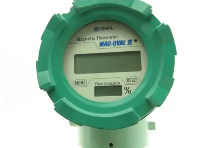 Oval Corp MFW1-0501T17D-10A Mag-Oval II Magnetic Flow Meter 1-3/4" Tube 426psi