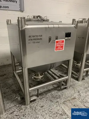 USED GEA 1,350 Liter GEA Buck Systems Tote, model 13373-A02