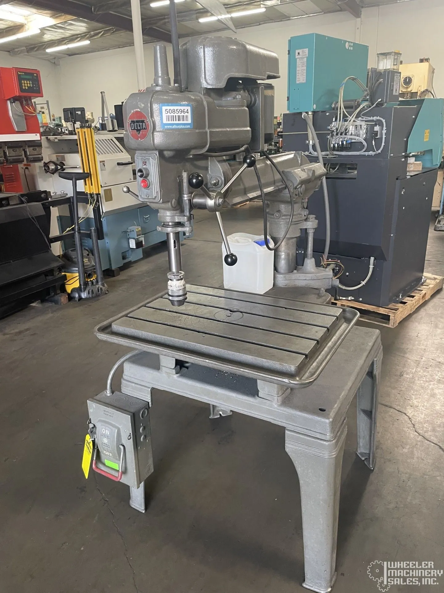 DELTA ROCKWELL 15-118 Ram Type Radial Drill Press #8399 #1