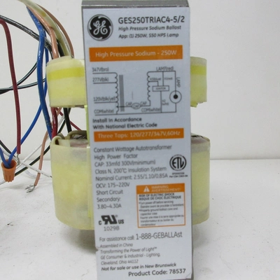 General Electric 250W High Pressure Sodium Ballast