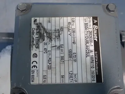 Used BAUER 268263391 Motors (misc) Ohio US | HGR 24 #926615