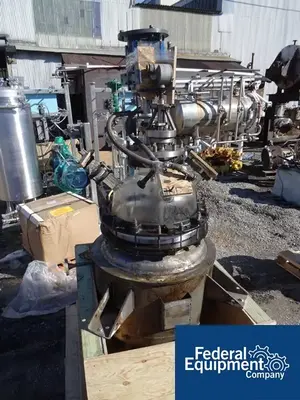 USED Pfaudler 20 Gal Pfaudler Reactor, 316L S/S and Glass,12/100#