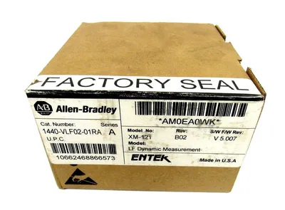 NEW ALLEN BRADLEY 1440-VLF02-01RA MEASUREMENT MODULE SER A VER. 5.007