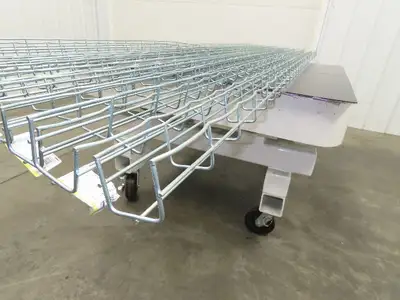 Legrand CF54/50EZ Cablofil Cable Tray 2" x 2" x 10' Galvanized Wire Lot of 11