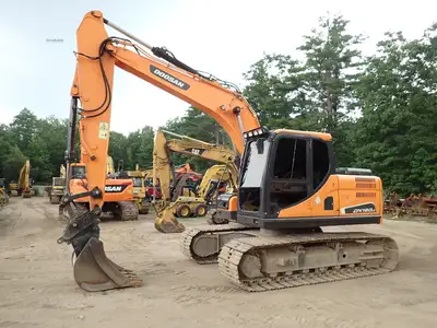 Used 2014 DOOSAN DX160 LC-3 Crawler Excavators Massachusetts US | Brookside Equipment Sales #1422137