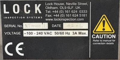 LOCK INSPECTION SYSTEMS MET 30+ Test & Measurement Equipment | ESS Industrial Equipment Sales (4)