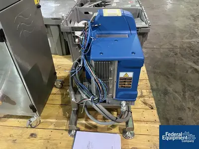 USED Quadrel Quadrel Wrap Around Labeler, Model Rotary