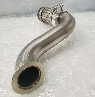 Edwards Braided Flexible Vacuum Bellows with vacuum tube ADAPTER