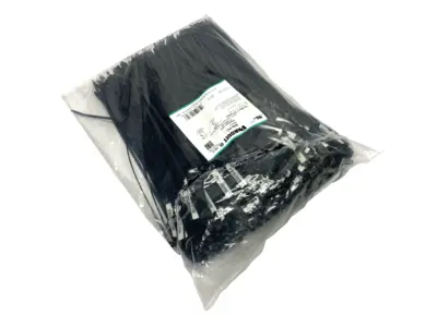 New | in-Stock Panduit Black Weather Resistant Nylon Marker Ties 14.6" Long LOT OF 600 Misc Fasteners Michigan US | Maverick Industrial Sales #1397305