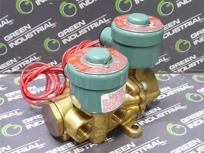 ASCO 8344B064 Red Hat Solenoid Valve Used